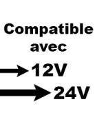 Fusibles compatibles avec systèmes 12V, 24V