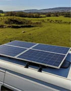 Fixations panneau solaire pour camping-car